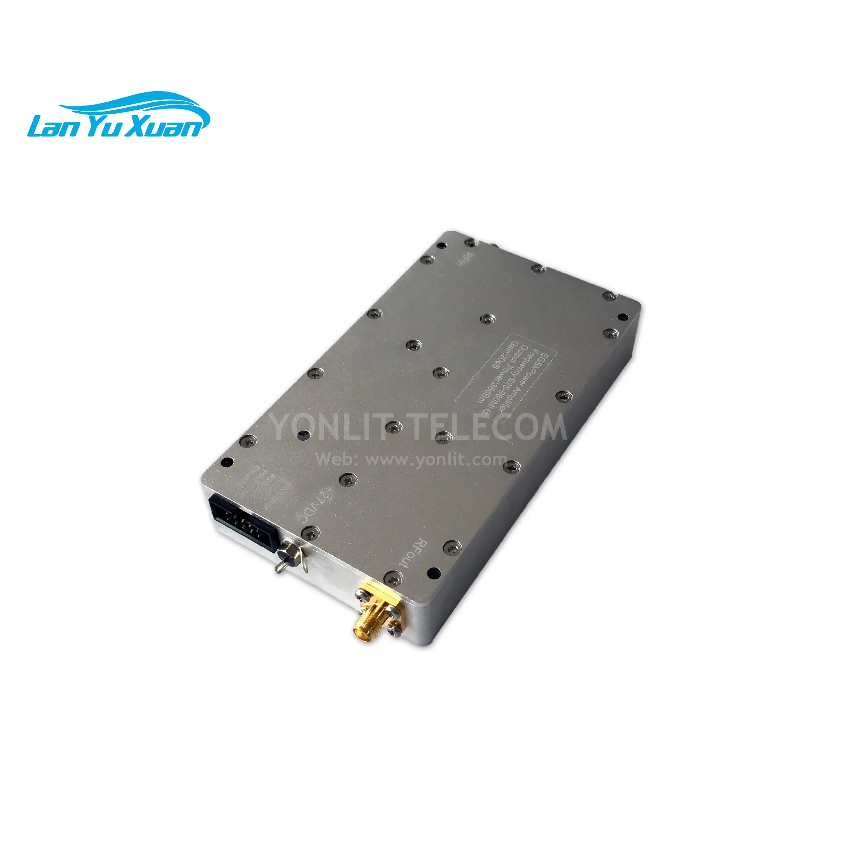 15W SDR 850MHz High Power Amplifier GSM GPS DCS 3G LTE 4G with High IMD Linear Power For SDR