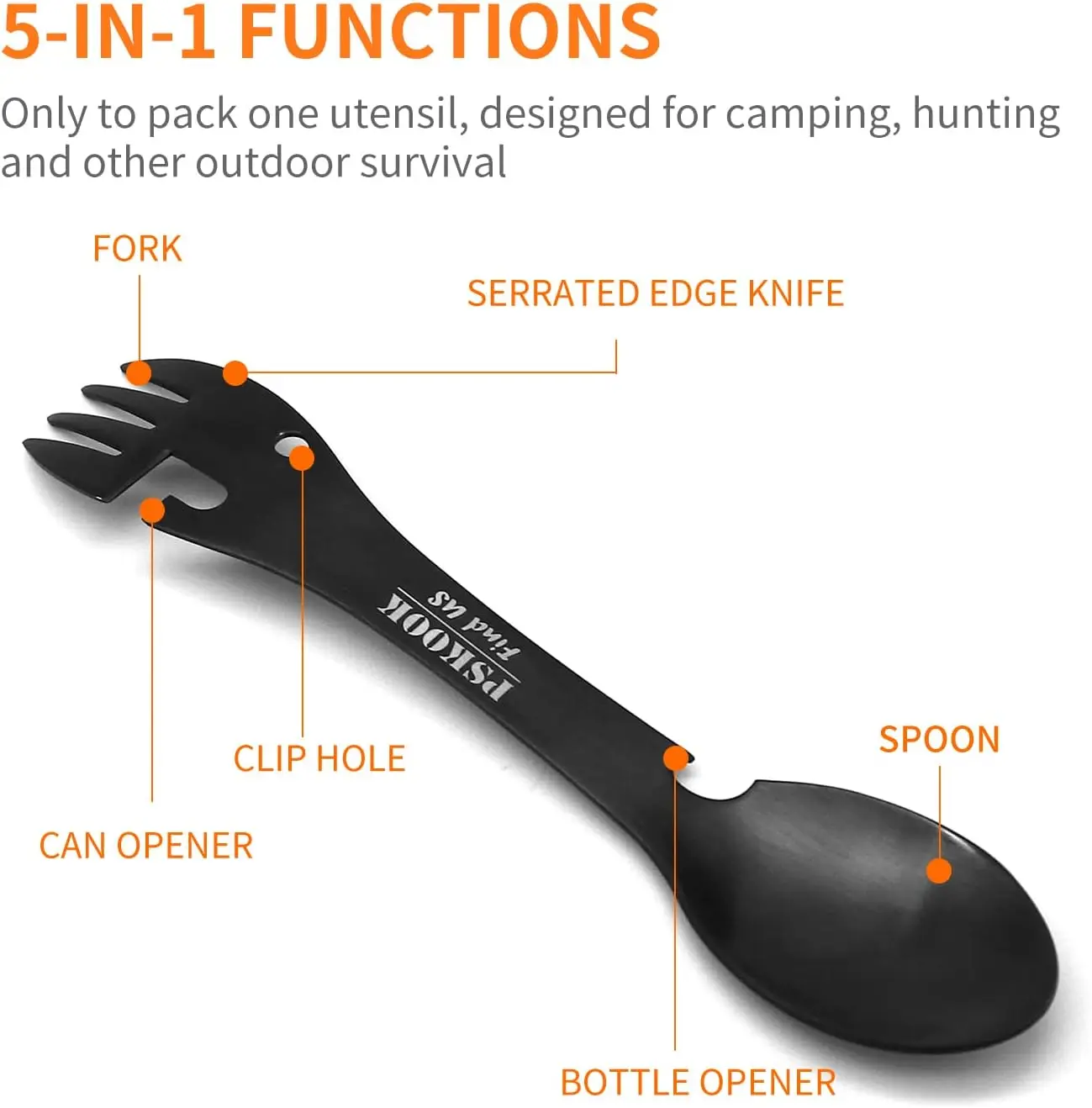 5-in-1 Tactical Spork 2