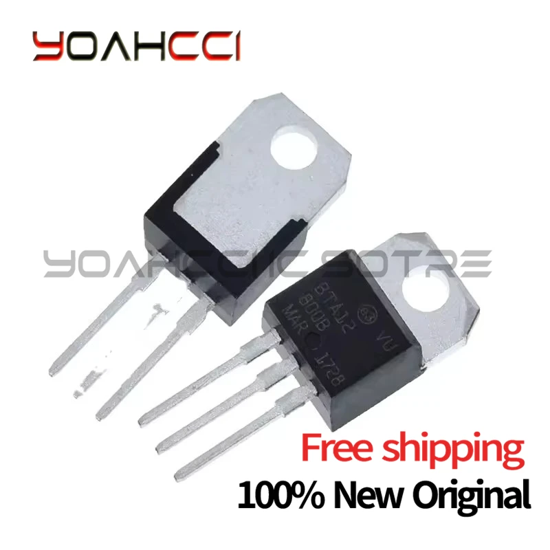 BTA225-800B นำเข้าใหม่10ชิ้น/ล็อต TO220 25A 800V ของแท้จัดส่งฟรี