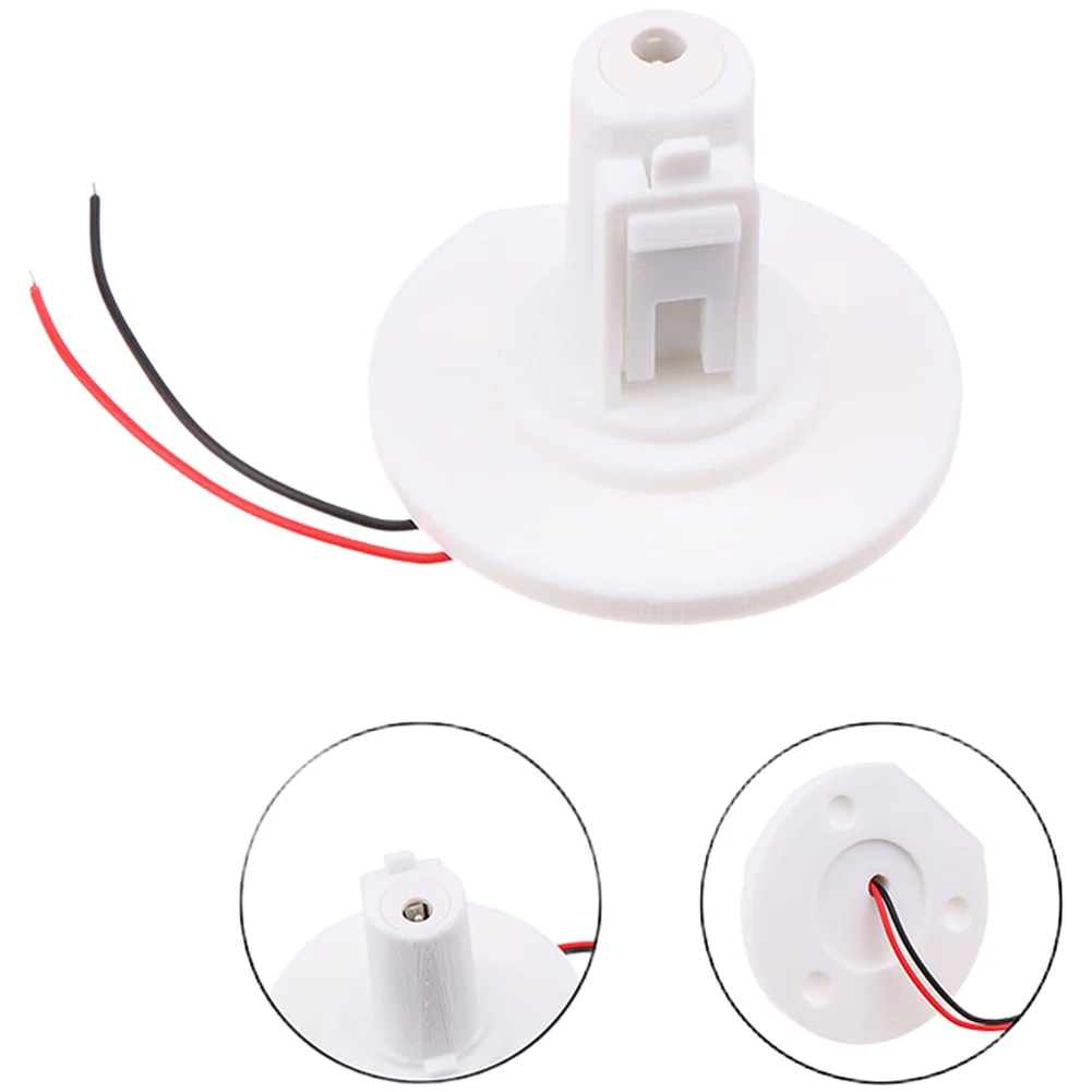 Thickened Base Stand Fan Base Connector For Home Fan Maintenance Reinforced Thickness Tool-free Installation White