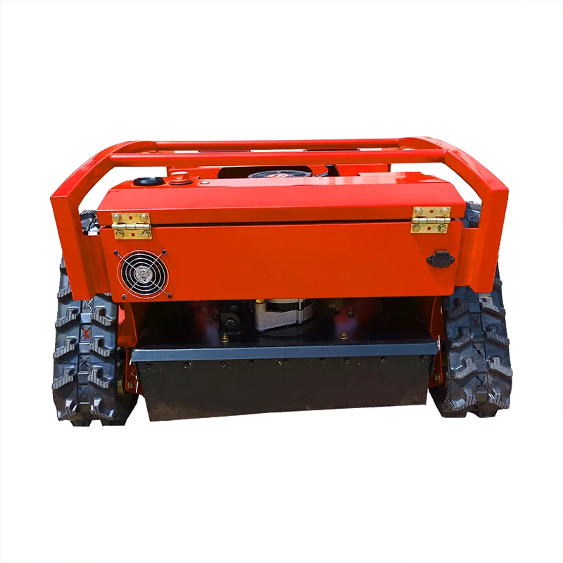 Smart Remote Control Lawn Mower With 550mm Mowing Width Zero Turn Lawn Mower Robot With Rubber Tracks