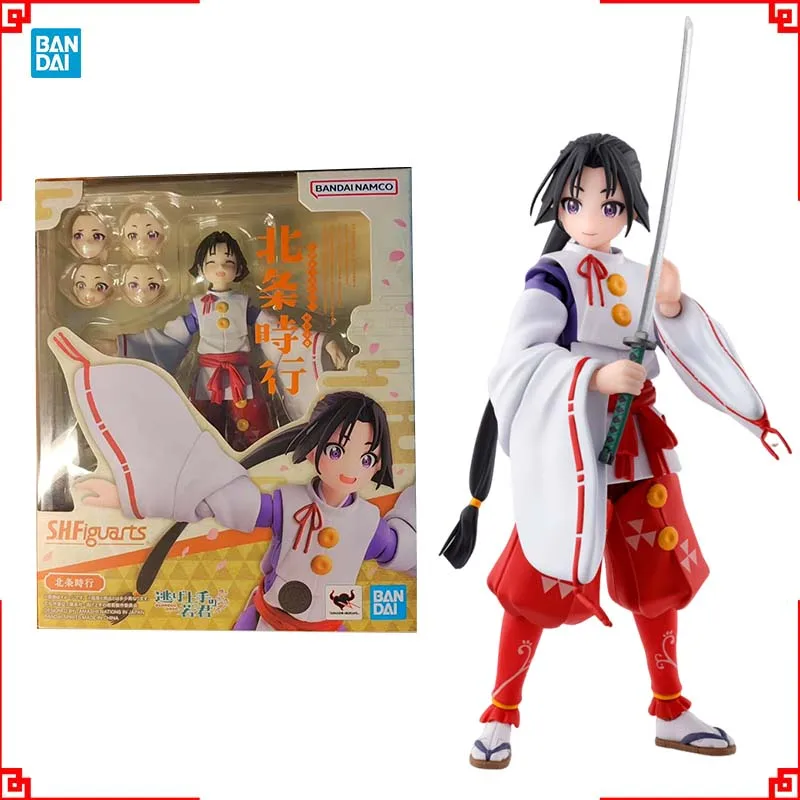 

Bandai The Elusive Samurai Аниме Фигурка SHF Hojo Tokiyuki Фигурка Коллекционная модель Игрушки с высокой посадкой для мальчиков Подарок
