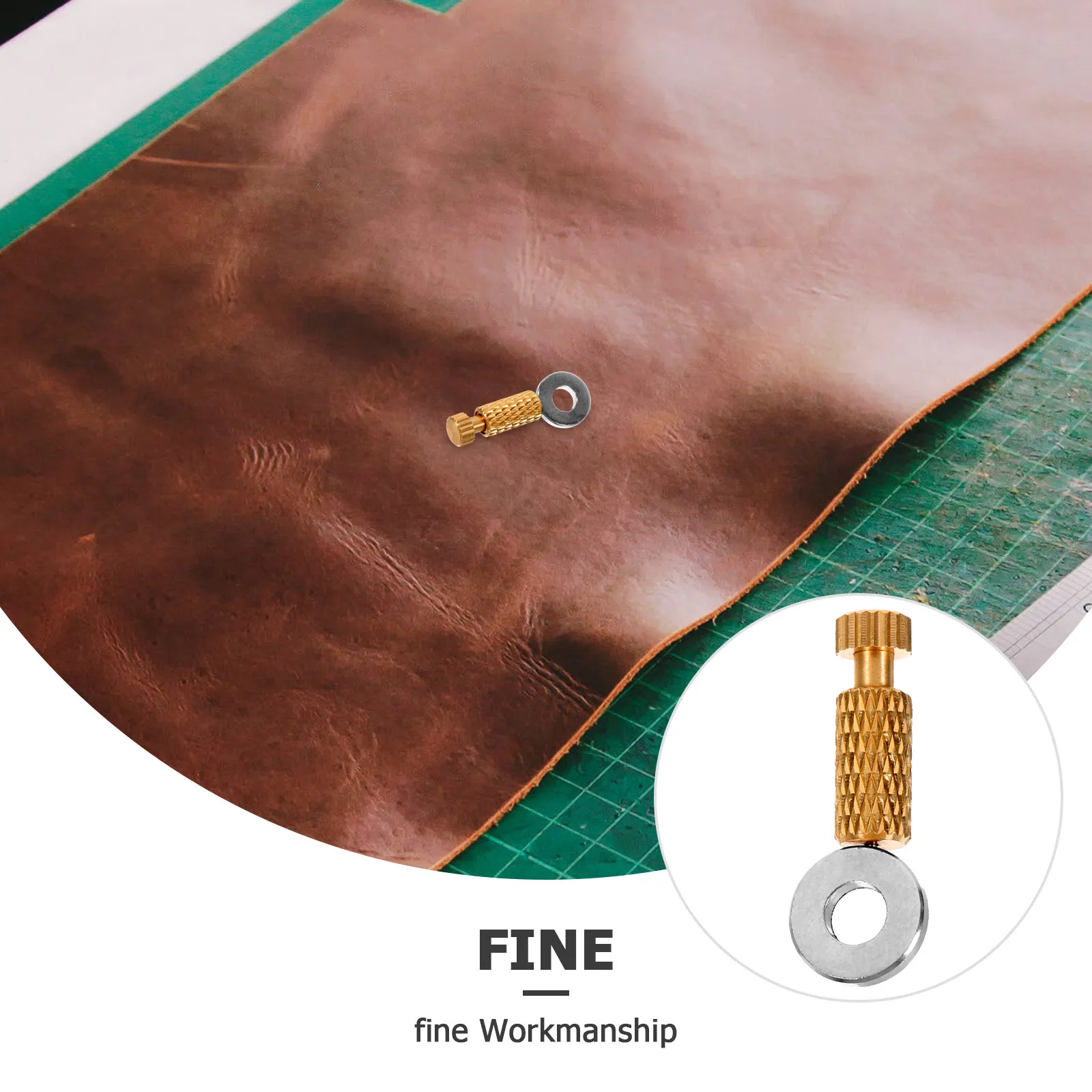 

8Pcs DIY Stitching Fixing Needle for Sewing Position Pin Accurate Locating Pin Heavy Duty Brass Craft Needle Set