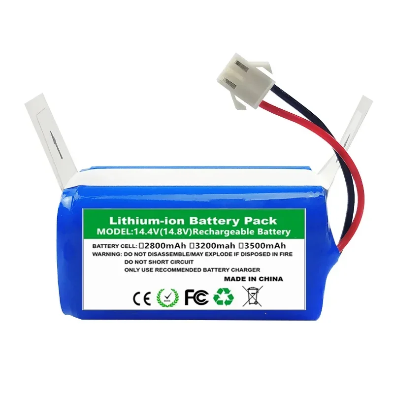 

3500mAh 14.4V N79 Li-ion Battery for Ecovacs Deebot N79 N79S DN622, For Eufy Robovac 11, 11S, 11S MAX, 12, 15C, 15C MAX, 15T, 30