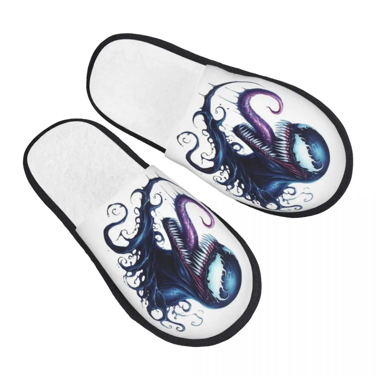 

Custom Venom Movie Soft Memory Foam House Slippers Women Comfy Warm Anti-Skid Slipper