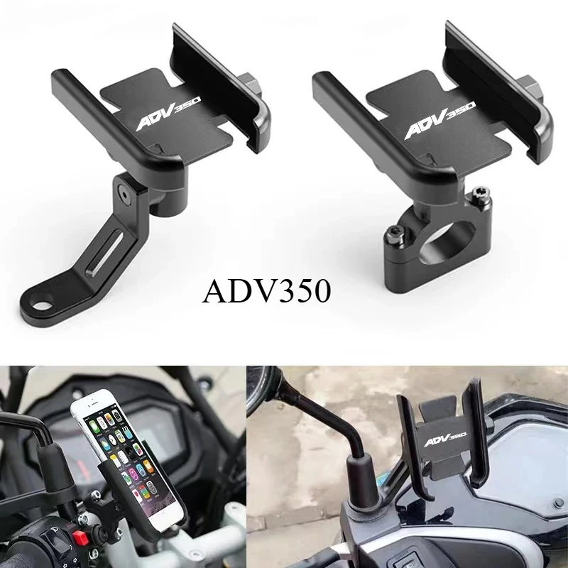 

For HONDA ADV350 ADV 350 2021 2022 Accessories Motorcycle Handlebar Mobile Phone Holder GPS Stand Bracket