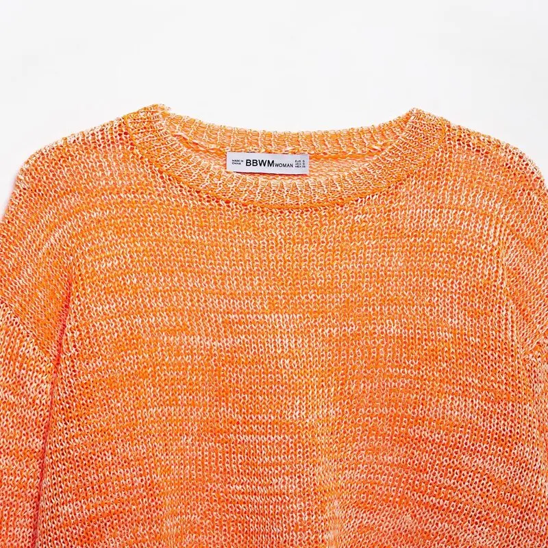 سترة نسائية محبوكة بأكمام طويلة جديدة لصيف 2025، أزياء عصرية متعددة الاستخدامات بتصميم كتف واحد مزخرف، طراز عملي بطول عادي