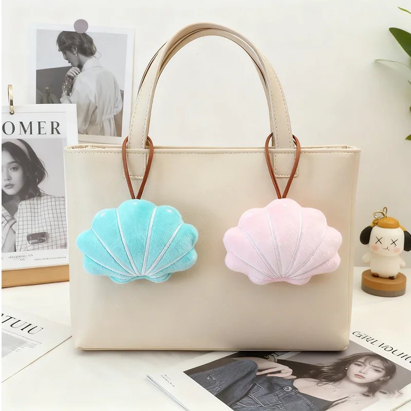 INS Cartoon Ocean Scallop Charm, Luggage Shell Decoration, Aquarium Creative Small Gift