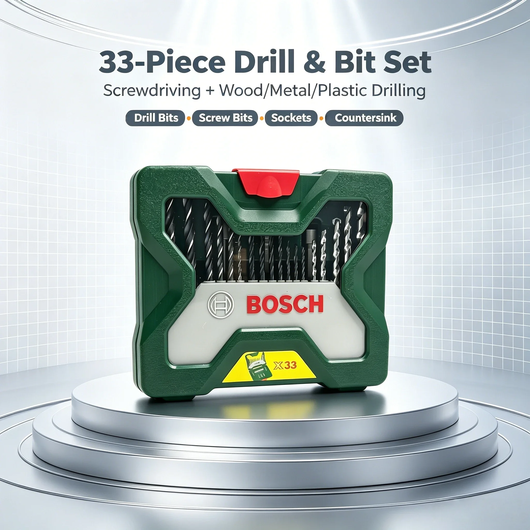 BOSCH Bits x33 Impact Drills Twist Drills For Power Tool