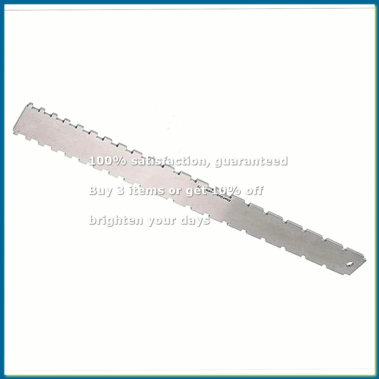 Guitar Neck Notched Straight Fret Rocker String Action Ruler Luthier Tool Set