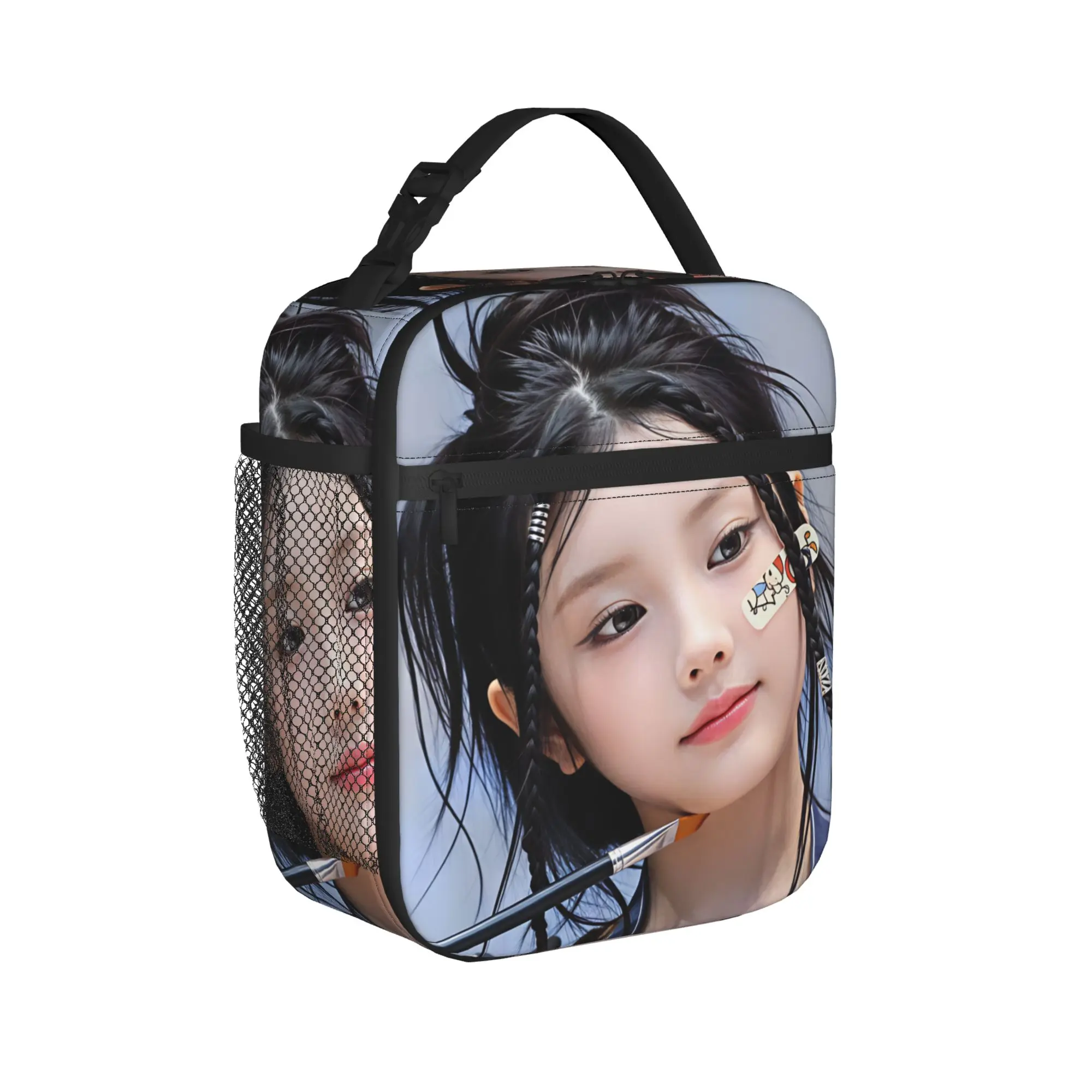 W-Wonhees-S Super Real Me  Lunch Bag  Retro Lunch Box For Child Travel Portable Cooler Bag Oxford Custom Thermal Lunch Bags