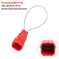 For Honda CB 500 X / F BJ CBR 1000 RR-R / SP BJ Service Check Short Connector CRF1100 ADV Sport 070MZ0010300