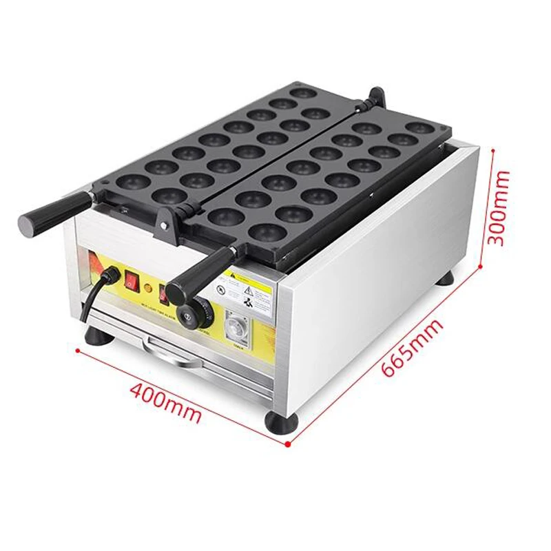 Commercial Non-stick Bubble Ball Shape Waffle Machine 5cm Mini Ball Waffle Maker Machine 110V 220V Electric Waffle Machine