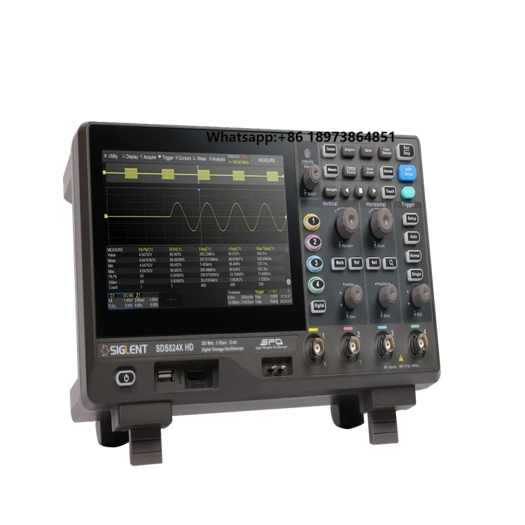 

2-4 Channel Digital & Analog Oscilloscope Price Displays Automotive Features