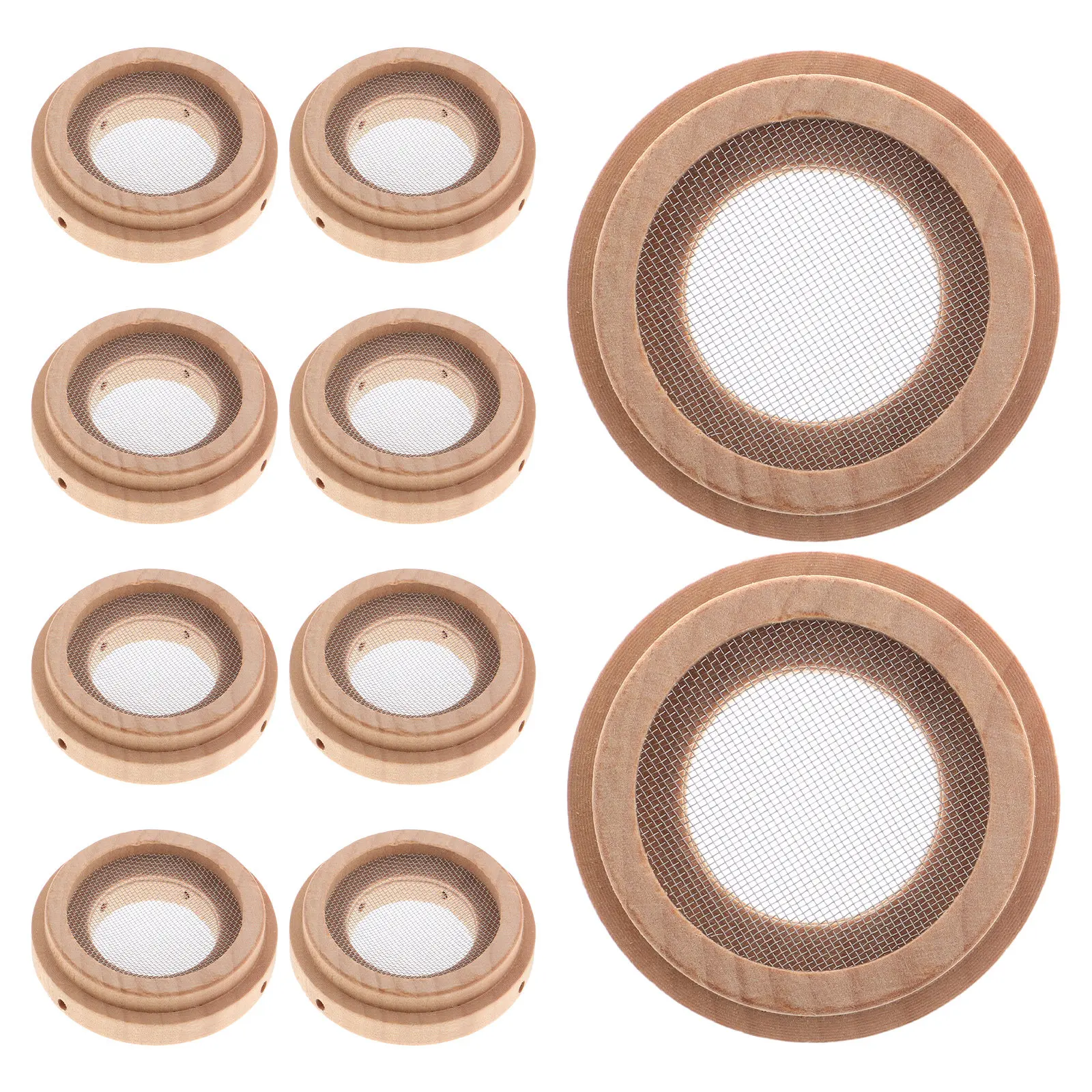 10Pcs Moxibustion Jade Ring Traditional Chinese Medicine Navel Treatment Pad Heat Insulation Pain Relief Abdominal Care Moxa