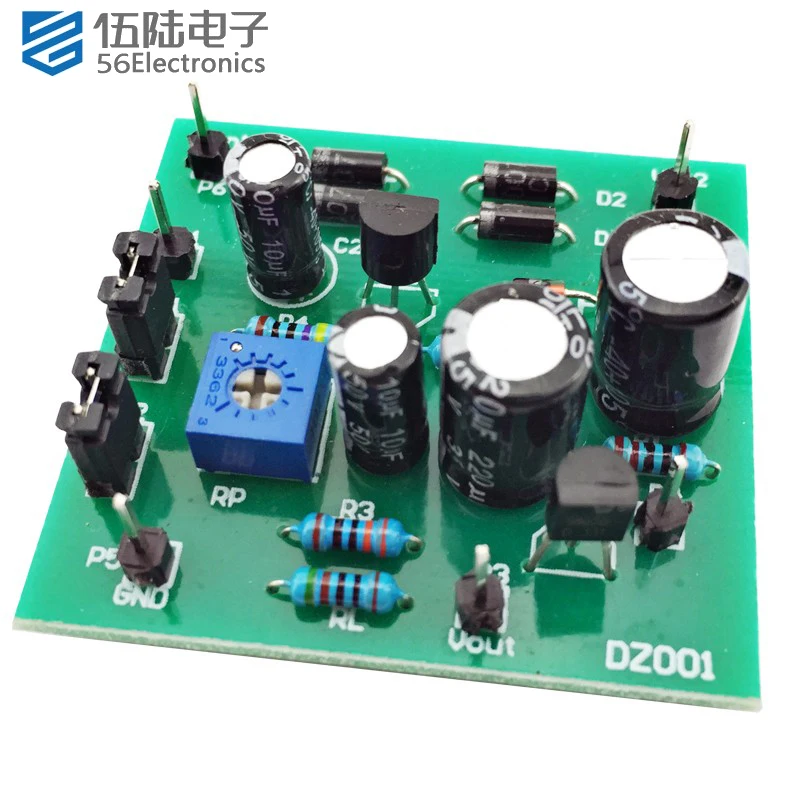 DC Regulated Power Circuit DIY Welding Kit Power Supply Module PCB Board Electronic Kits