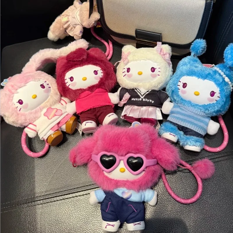 

Виниловая плюшевая сумка-сумка с рисунком Hello Kitty POP STAR, сумка-подвеска, изысканное украшение, модная игрушка, загадочная коробка, подарки-сюрпризы
