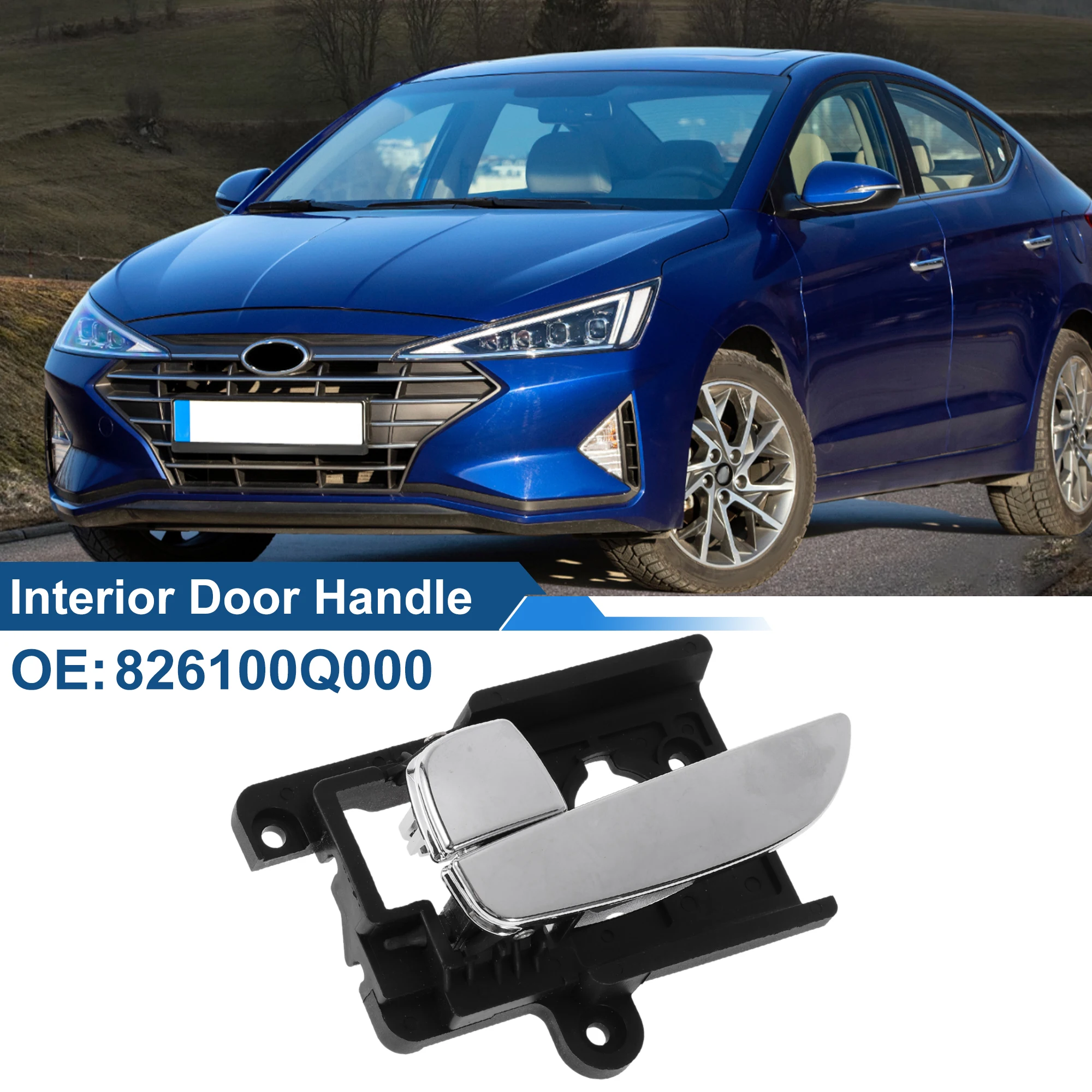 

UXCELL Передняя внутренняя дверная ручка со стороны водителя для Hyundai Elantra 07-08 No 826100Q000