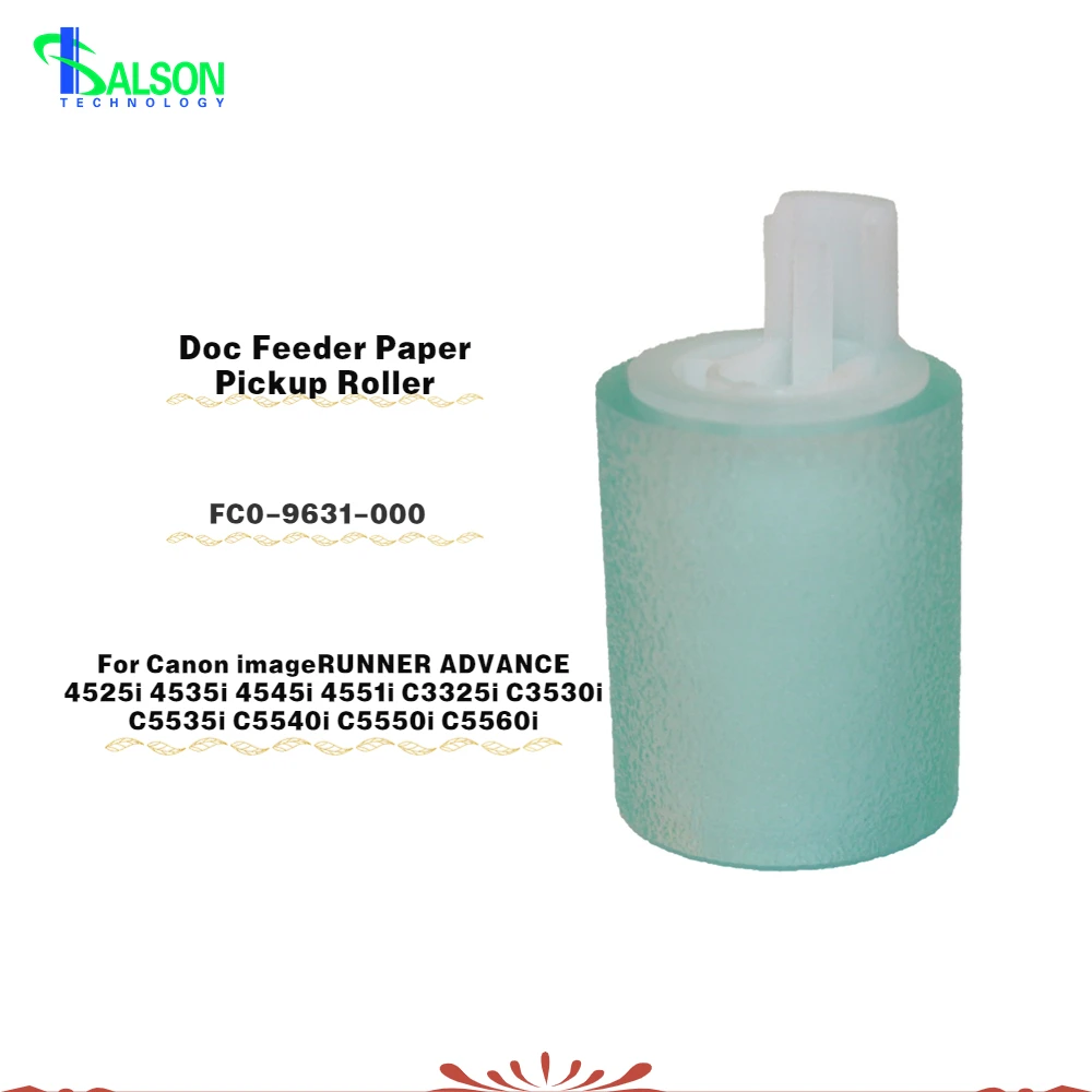 

Compatible FC0-9631-000 Doc Feeder Paper Pickup Roller Apply to Canon imageRUNNER ADVANCE 4525i 4535i 4545i Printer Part