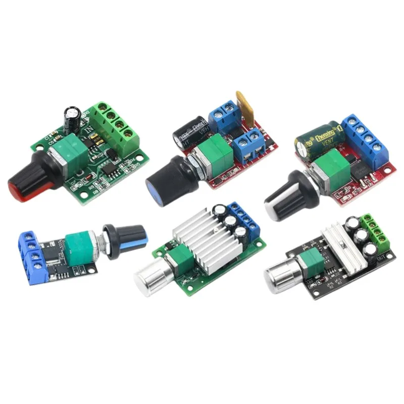 PWM DC Motor Speed Regulator Switch Function 2A 3A 5A 10A Control 1803BK 1203BK - Electronic Speed Controller for Motors