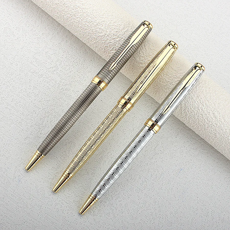 High Quality Metal Ballpoint Pen Male and Female Adult Student Writing Practice HandPen 0.7 MM Tip