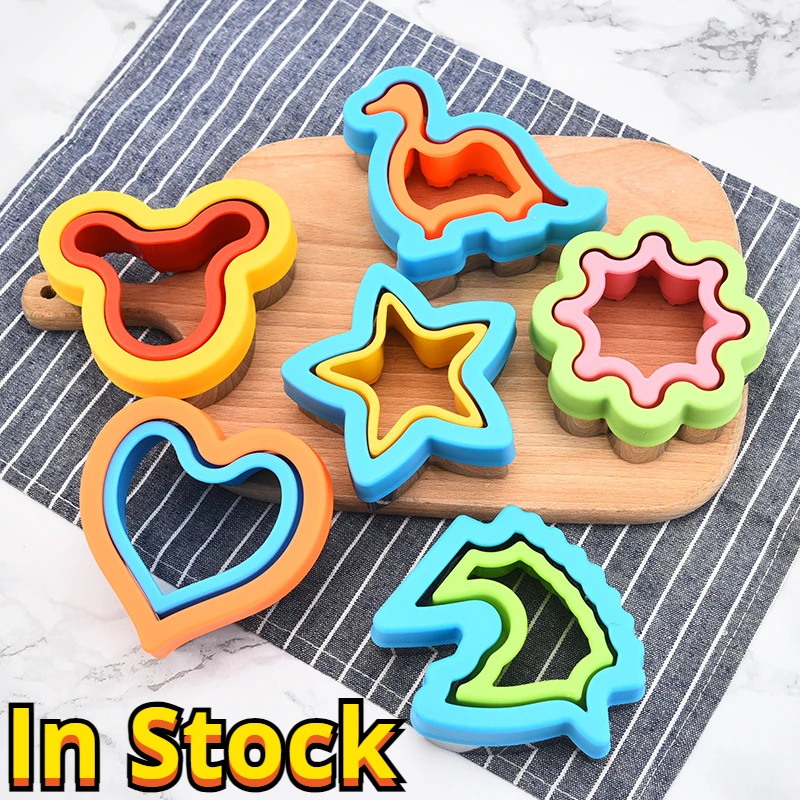 

Sandwich Cutter & Sealer for Kids Stainless Steel Cookies Mold Bread Cutters Kitchen DIY Cooking Biscuits Baking Decorating Tool