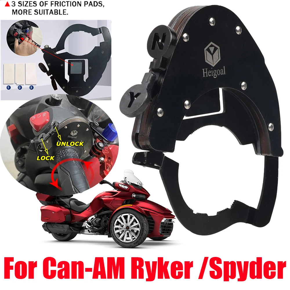 For Can-AM Ryker Spyder RT Motorcycle Accessories Cruise Control Handlebar Throttle Lock Assist Speed Control Parts