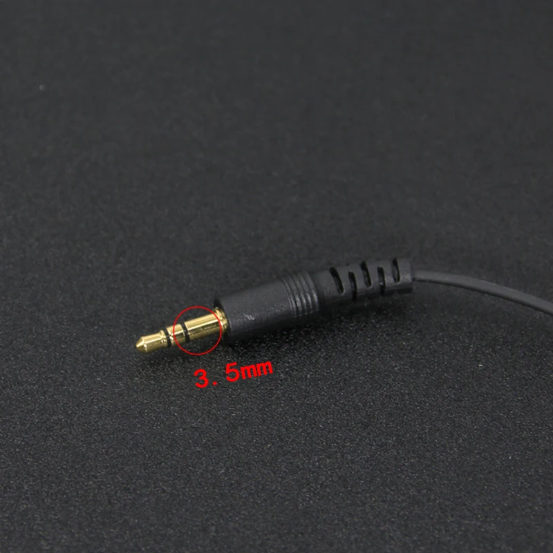 3.5mm G Shape Soft Ear Hook Listen Only Earpiece Walkie Talkie Headset Handheld Two Way Radio Speaker Mic Headset Kit
