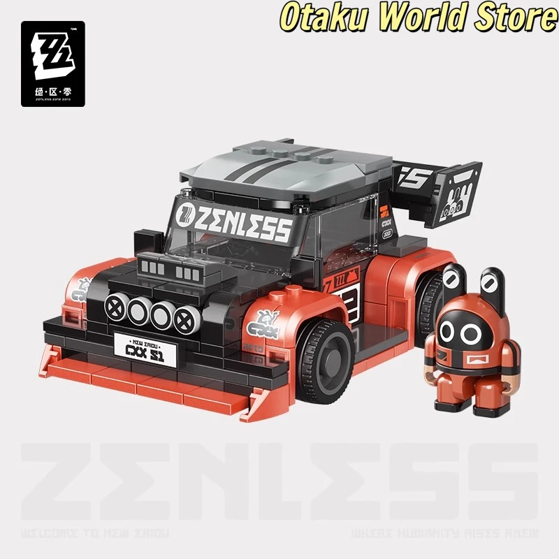 ZZZ Bangboo Speedy Legend series coche montar bloques de construcción Mihoyo juego Zenless Zone Zero Cosplay disfraz Anime regalo de dibujos animados