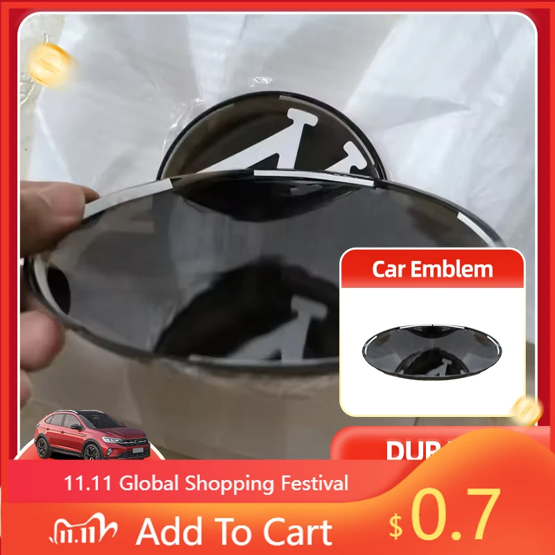 

Для Volkswagen VW внутренние наклейки 2 шт. передняя решетка эмблема 137 мм задняя крышка багажника крышка логотип 90 мм для Nivus 2019-2021 202