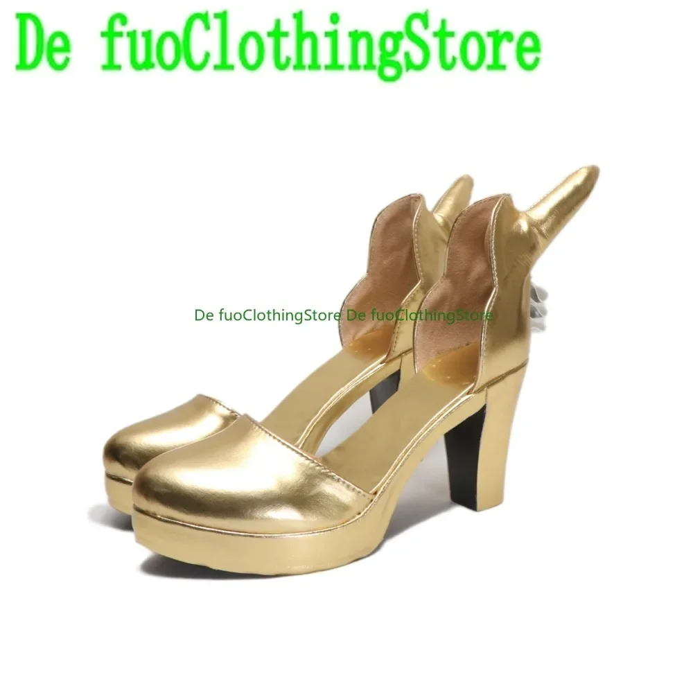 รองเท้าคอสเพลย์เบอร์นิซจากเกม Zenless Zone Zero รองเท้าบูทดีไซน์ตัวละครจากอนิเมะ สำหรับงานฮาโลวีน งานปาร์ตี้ ของตกแต่งจาก DefuoClothing