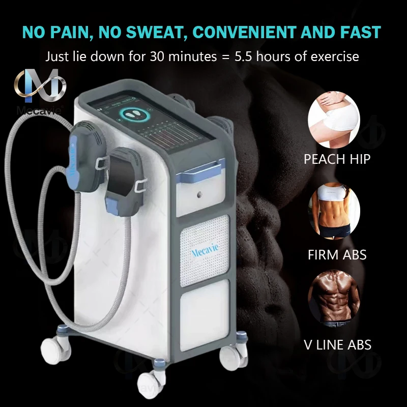 

RF Body Shaper Fat Burner MultipleHandles 6500W Power Weight Loss Cellulite Reduction Muscle Training Home Use Slimming Machine