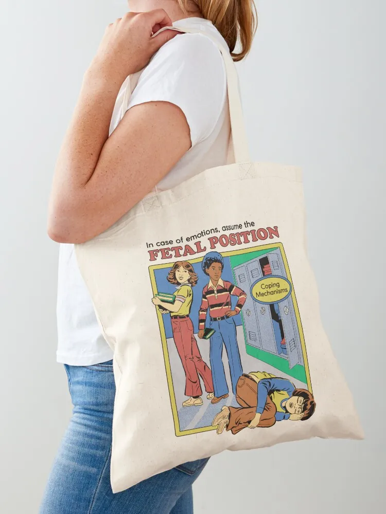 

Assume the Fetal Position Tote Bag tote bag canvas personalized tote reusable grocery bags cloth bag woman
