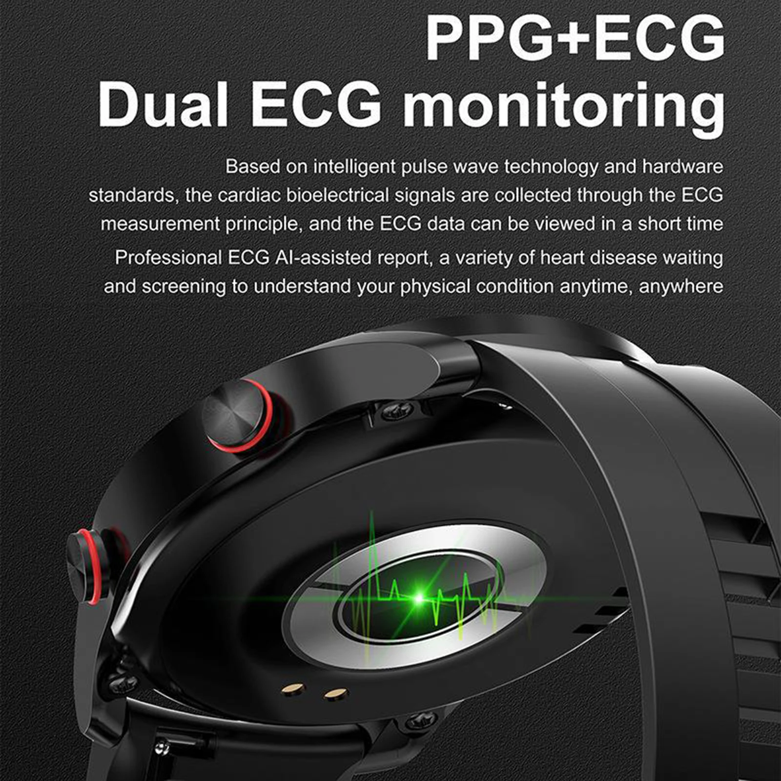 Smart Watch Ecg + ppg Homem Mu - Smart Home Mod avaliação e preço