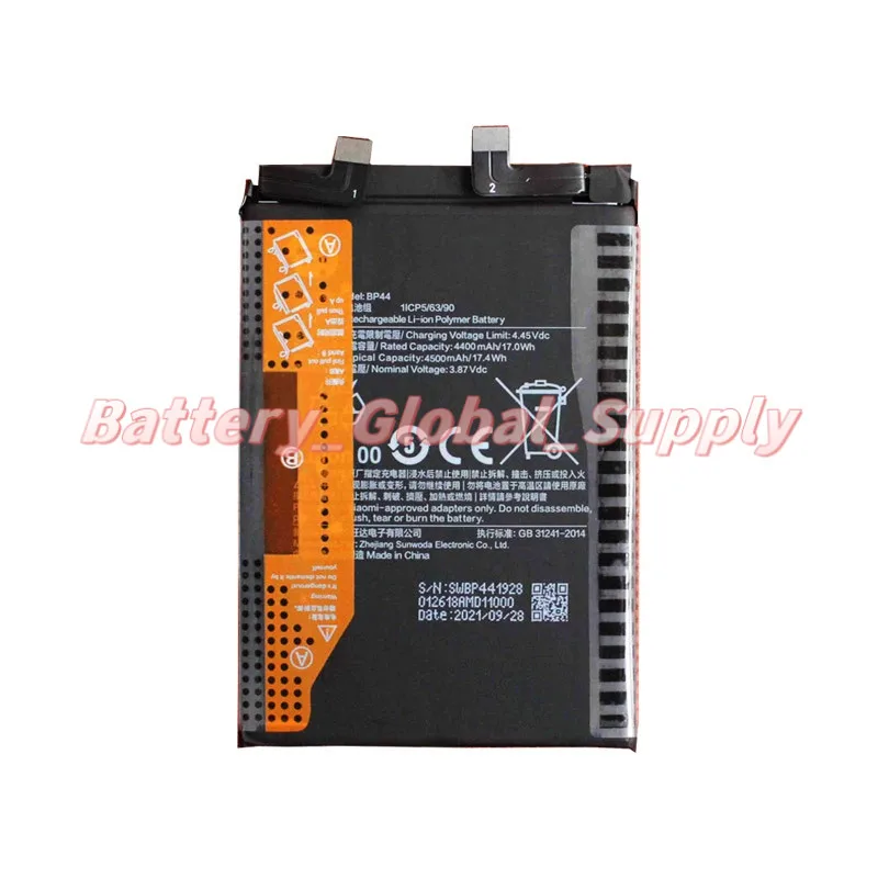 

Suitable for BP44 1S large capacity battery 3.87V 4400mAh high quality