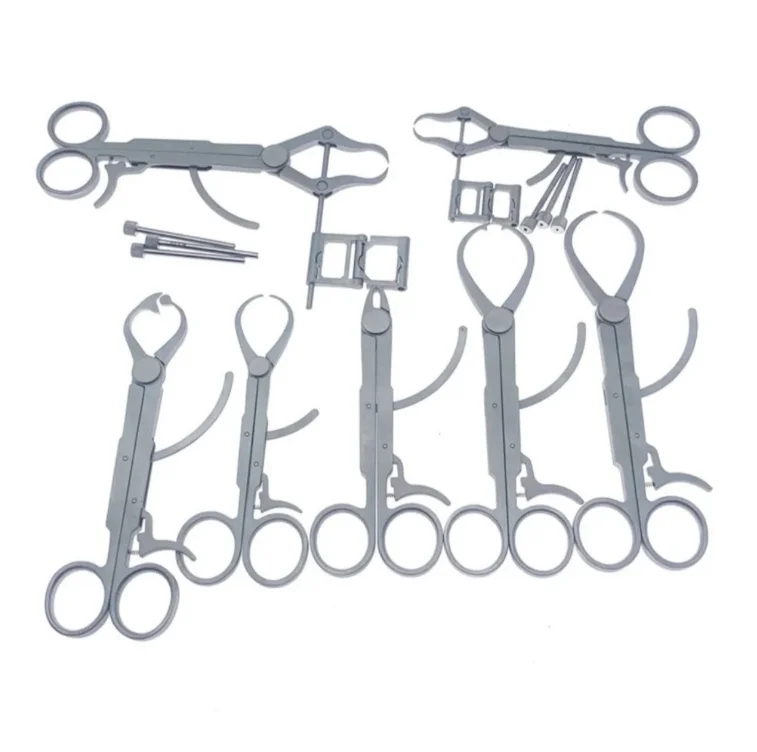 Veterinary Orthopedic Self Locking Reduction Forceps Bone Holding Clamp Pointed Fixation Tool Stainless Steel Instrument