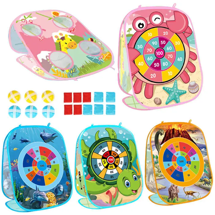 

Throwing sandbag covers throwing sandbags in circles toy parent-child PK children's tossing dart tent kindergarten sports game