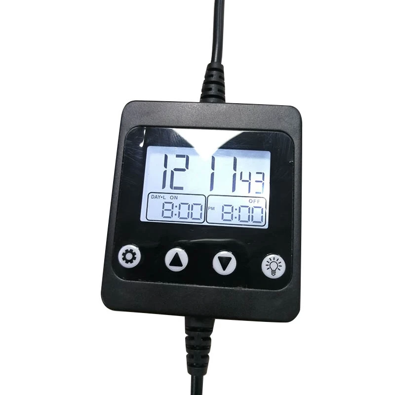 AB47-New Aquarium LED Light Controller Dimmer Modulator With LCD Display For Fish Tank Intelligent Timing Dimming System