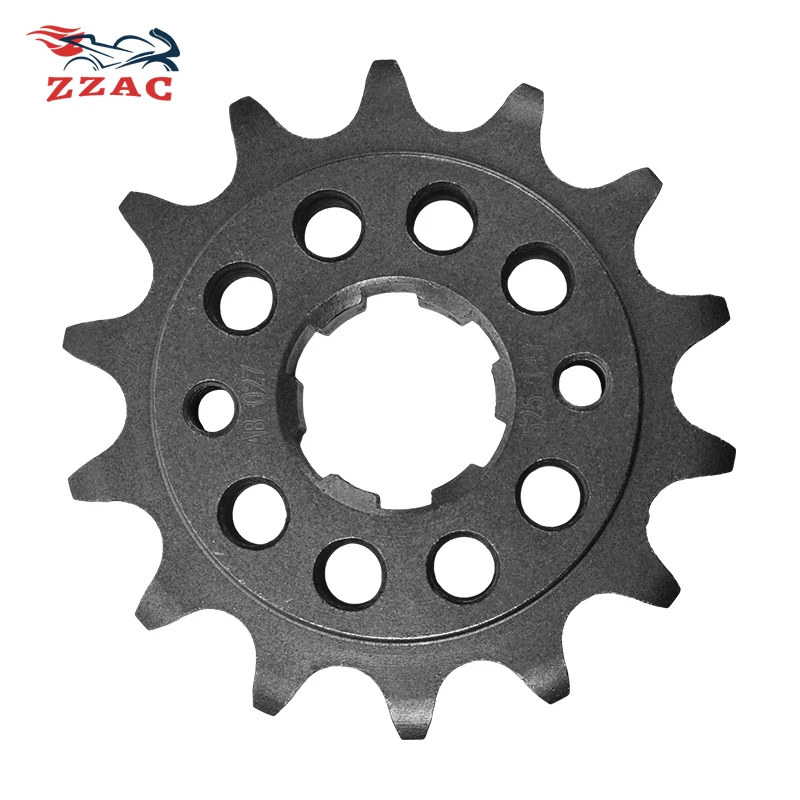 525 Chain 14T 15T 16T 20CrMnTi Motorcycle Front Sprocket For HONDA CBR400 VF400 XL400 1988-1991 XL600 1987-1988 NV600 VT600 1988