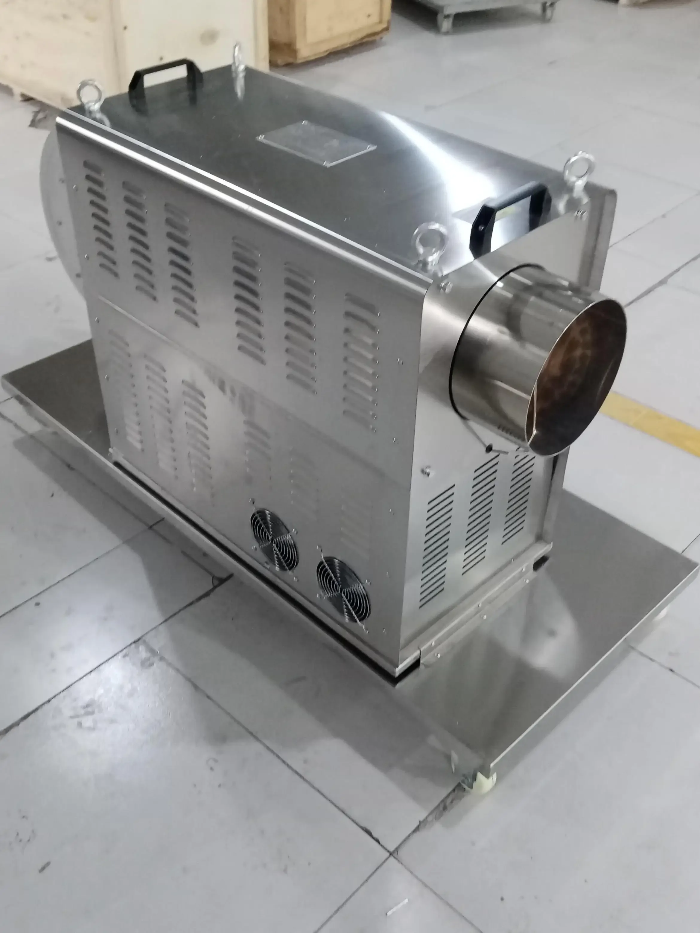 High Pressure Centrifugal Fan Fertilizer Drying Hot Fan Electric Heating Fan