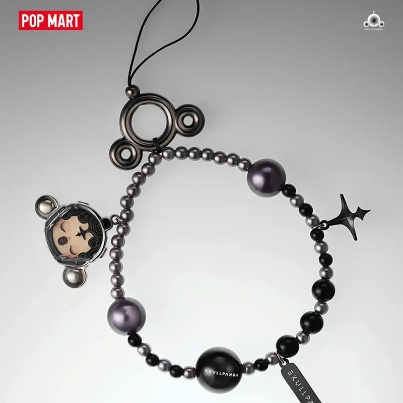 Pop mart crânio panda série de som caixa cega caixa mistério brinquedos kawaii ornamentos estatuetas decoração para casa modelo desktop bonecas gilrs presente
