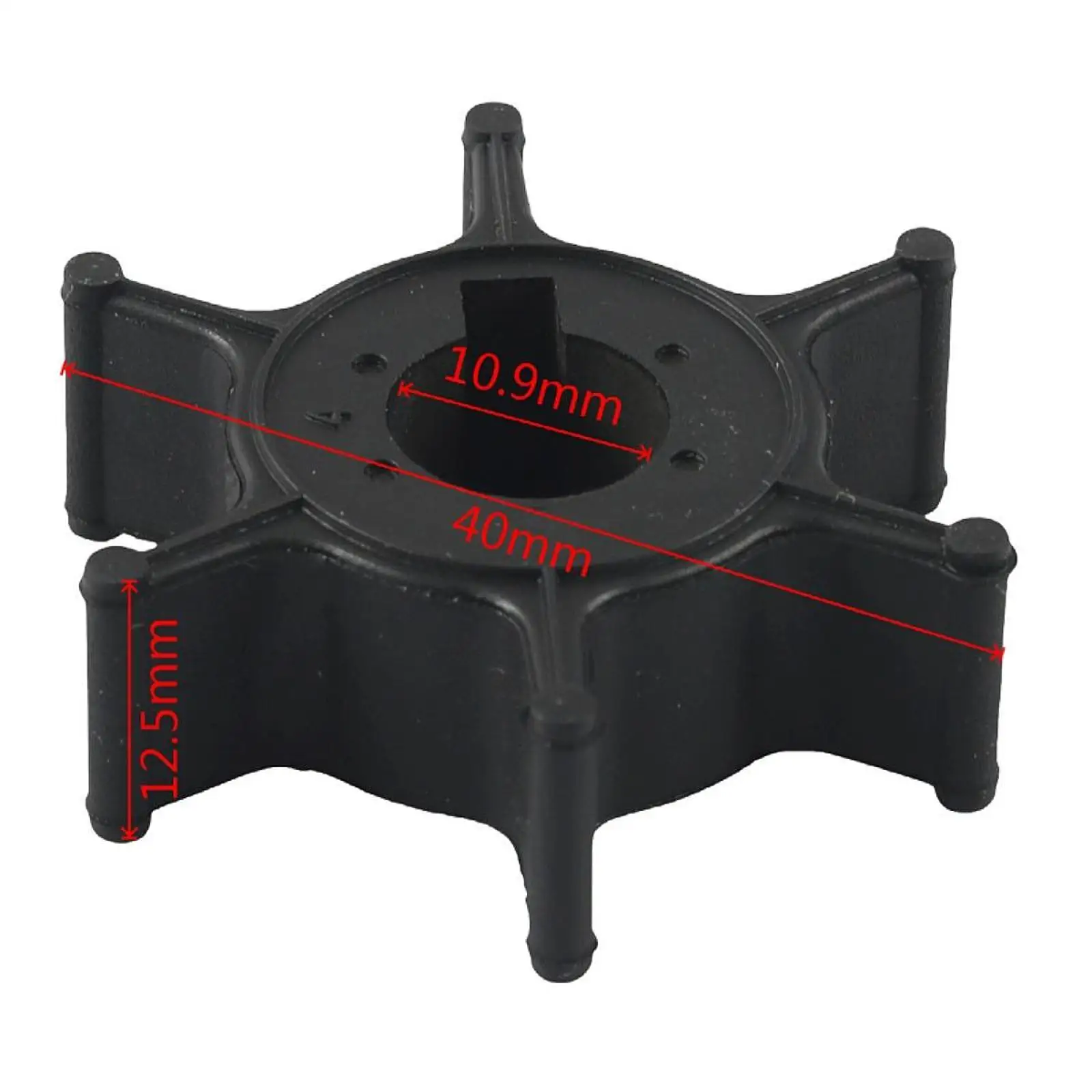 

Water Pump Impeller Kit Practical Accessories High Performance Spare Parts 6bx-wg078-00 Replace for Yamaha F4B F5A F6C 4STR