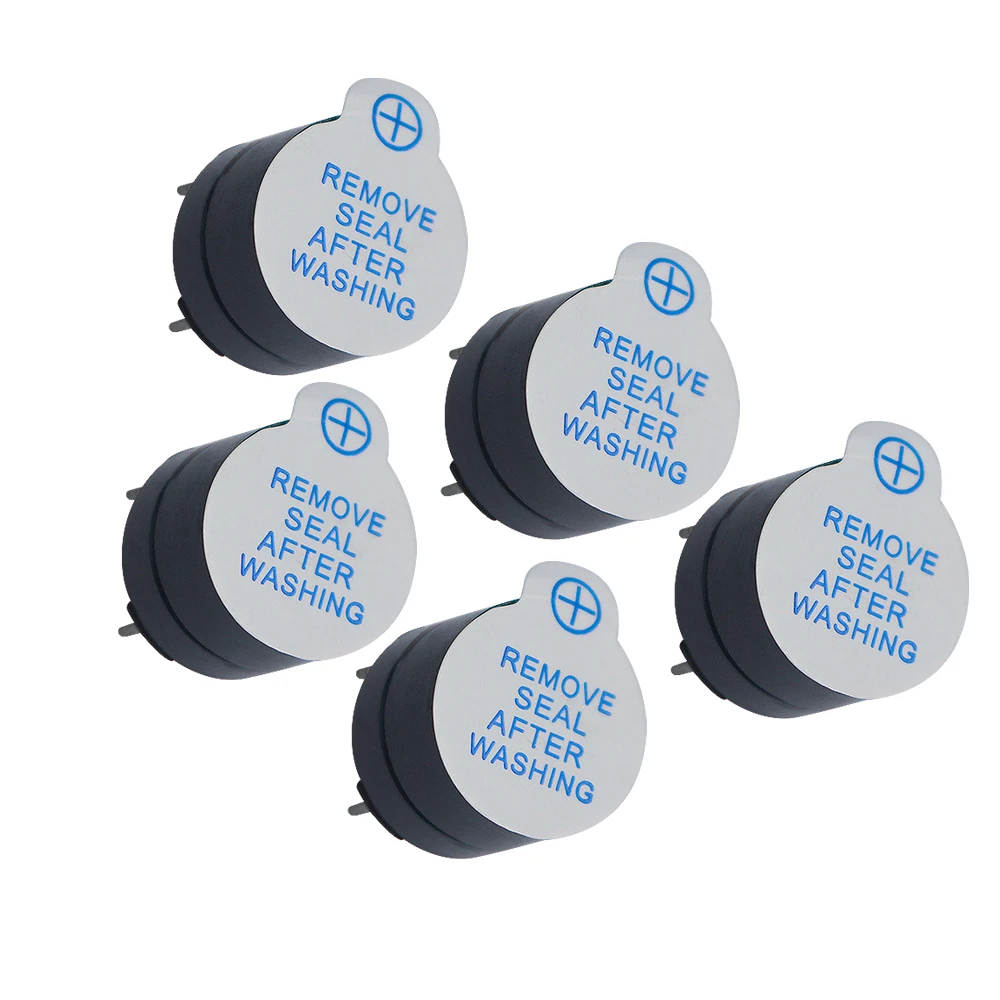 10/30pcs 5V Active Buzzer Magnetic Long Continuous Beep Alarm Ringer 12x9.5mm Mini Active Piezo Buzzers Kit for Arduino Projects