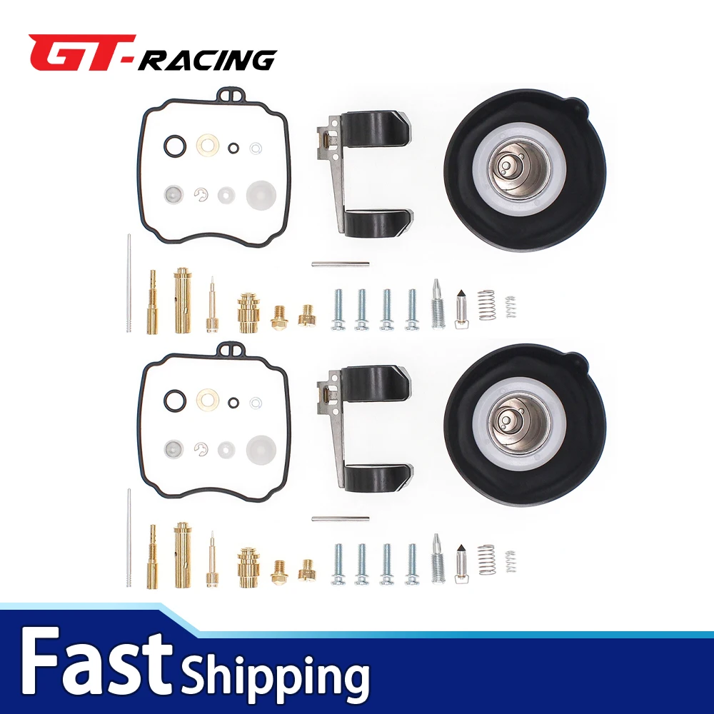 لياماها V ستار Vstra 650 XVS650A الكلاسيكية 1998-2016 المكربن إعادة بناء طقم تصليح