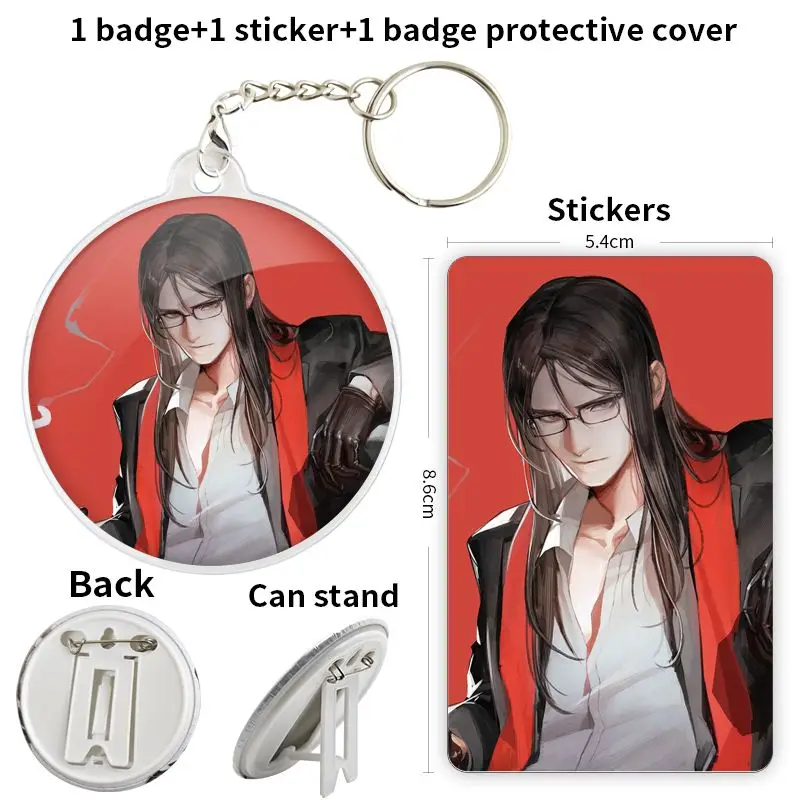 Lord El-Melloi Waver Velvet Anime Character Game Soft Button Badge Brooch anchor Peripherals Pin Creative School bag Jewelry