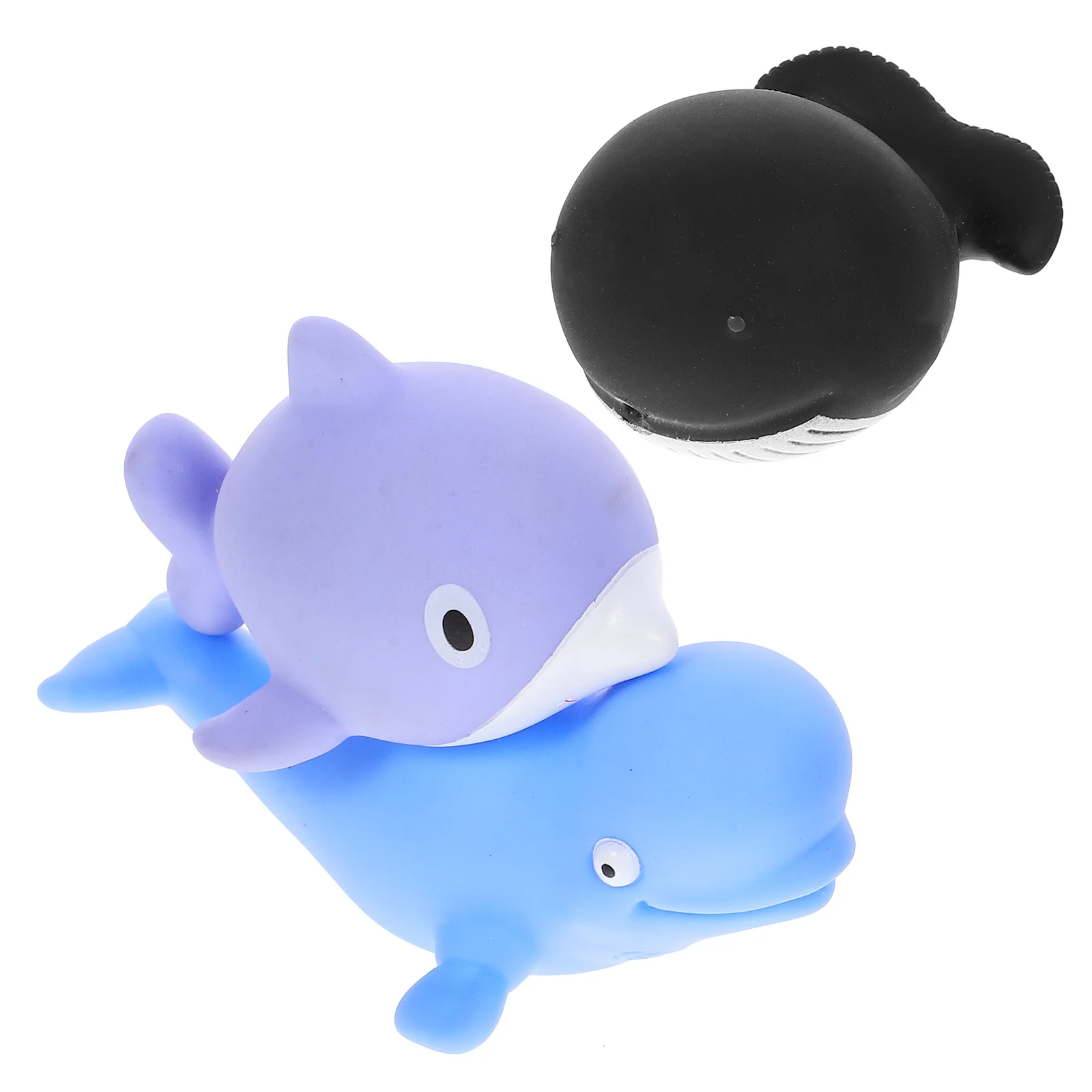 

3 Pcs Baby Bath Toys Shower Tubs Bathtub Water Animals Creative Bathing Whale Children