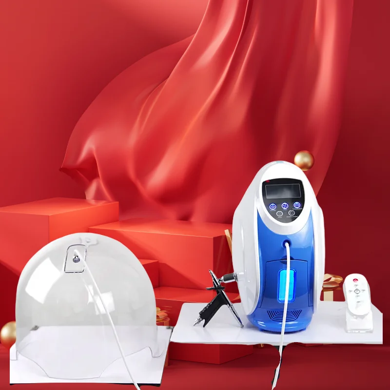 Oxgen Facial Machine Skin Deepcare Oxygen Dome Mask Machine beauty tools  radio frequency skin tightening