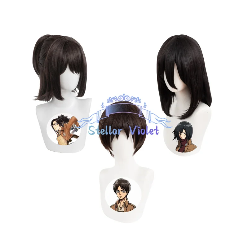 hange-zoe-cosplay-wig-heat-resistant-anime-attack-on-titan-jaeger-cosplay-synthetic-wigs-35-40cm-mikasa-ackerman-anime-wig-party