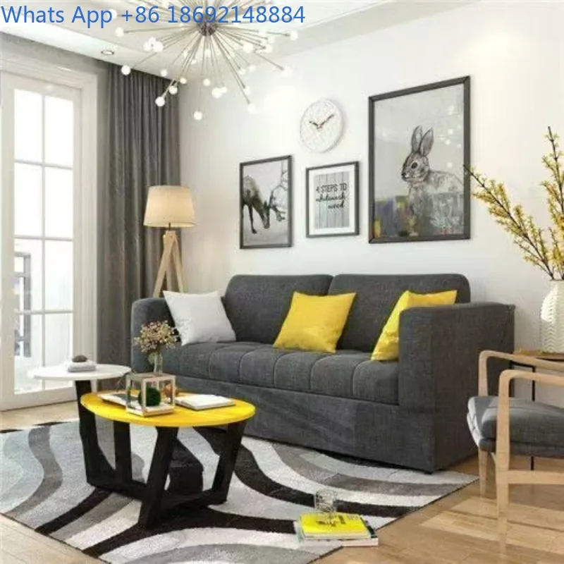 Living Room Folding Bed Sofa Bed 2-in-1 Reclining and Sleeping Integrated Dual-use Multi-functional Bunk Sofa Bed