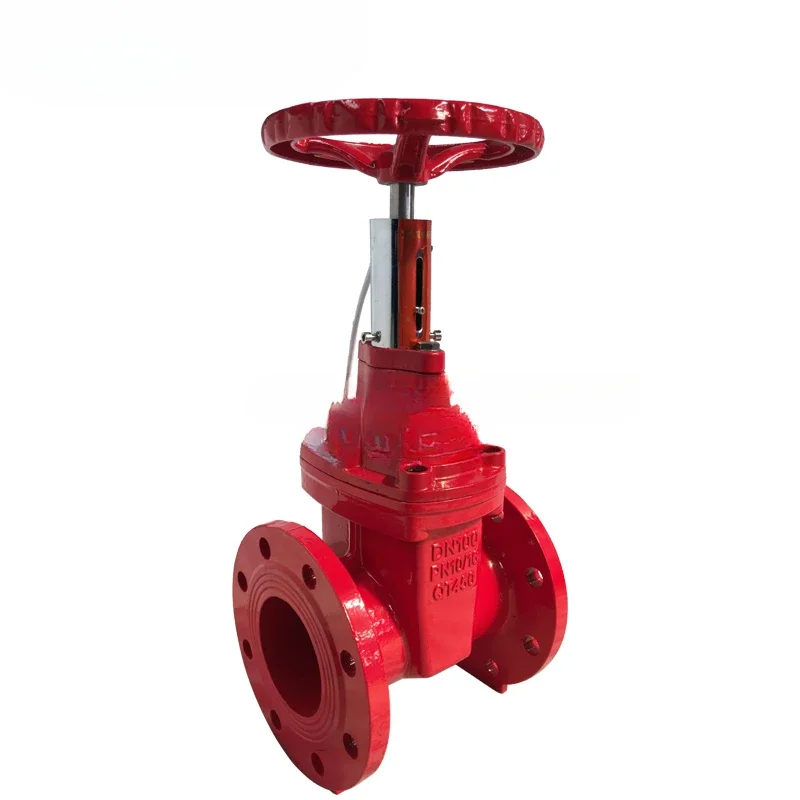 Ductile Iron GGG50 PN16 Resilient Seat Fire Signal Gate Valve